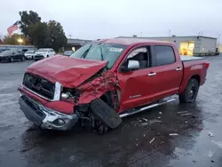 Salvage cars for sale at Martinez, CA auction: 2013 Toyota Tundra Crewmax SR5