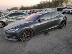 Tesla Vehiculos salvage en venta: 2017 Tesla Model S