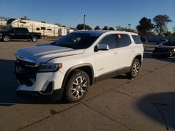 Salvage cars for sale at auction: 2021 GMC Acadia SLE