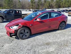 Tesla salvage cars for sale: 2018 Tesla Model 3