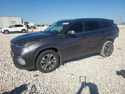 Salvage cars for sale at Taylor, TX auction: 2021 Toyota Highlander XLE