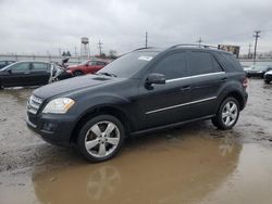 Mercedes-Benz salvage cars for sale: 2011 Mercedes-Benz ML 350 4matic