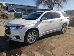 Chevrolet Vehiculos salvage en venta: 2018 Chevrolet Traverse High Country