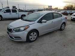 Salvage cars for sale at Oklahoma City, OK auction: 2016 KIA Forte LX