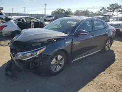 KIA salvage cars for sale: 2017 KIA Optima Hybrid