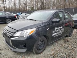 Salvage cars for sale at Waldorf, MD auction: 2021 Mitsubishi Mirage ES