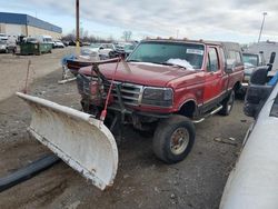 Salvage trucks for sale at Woodhaven, MI auction: 1997 Ford F250