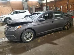 Salvage cars for sale at Ebensburg, PA auction: 2015 Hyundai Sonata SE