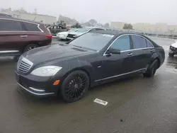 Salvage cars for sale at Martinez, CA auction: 2012 Mercedes-Benz S 550