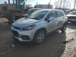 Salvage cars for sale from Copart Central Square, NY: 2017 Chevrolet Trax LS