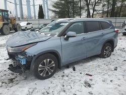 Salvage cars for sale at Windsor, NJ auction: 2022 Toyota Highlander XLE