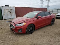 Salvage cars for sale at auction: 2020 Ford Fusion SE