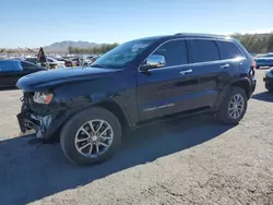 Salvage cars for sale at Las Vegas, NV auction: 2014 Jeep Grand Cherokee Limited