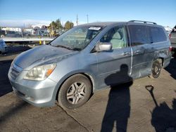 Honda Odyssey ex salvage cars for sale: 2006 Honda Odyssey EX