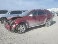 Salvage cars for sale at Kansas City, KS auction: 2015 Chevrolet Equinox LTZ