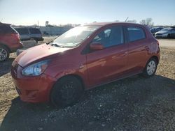 Salvage cars for sale from Copart Kansas City, KS: 2015 Mitsubishi Mirage DE