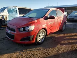 Chevrolet Sonic salvage cars for sale: 2012 Chevrolet Sonic LS