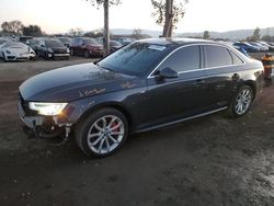 Audi salvage cars for sale: 2019 Audi A4 Premium Plus