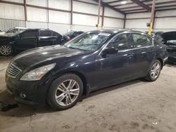 Salvage cars for sale at Pennsburg, PA auction: 2012 Infiniti G37