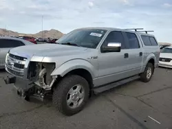 Salvage cars for sale at North Las Vegas, NV auction: 2014 Ford F150 Supercrew