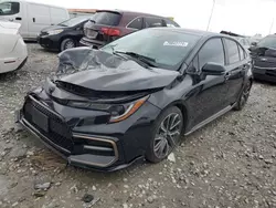 Salvage cars for sale at Cahokia Heights, IL auction: 2021 Toyota Corolla SE