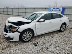 Chevrolet salvage cars for sale: 2024 Chevrolet Malibu LT