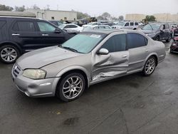 Salvage cars for sale at Martinez, CA auction: 2002 Nissan Maxima GLE