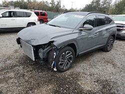 Salvage cars for sale at Riverview, FL auction: 2025 Hyundai Tucson Limited