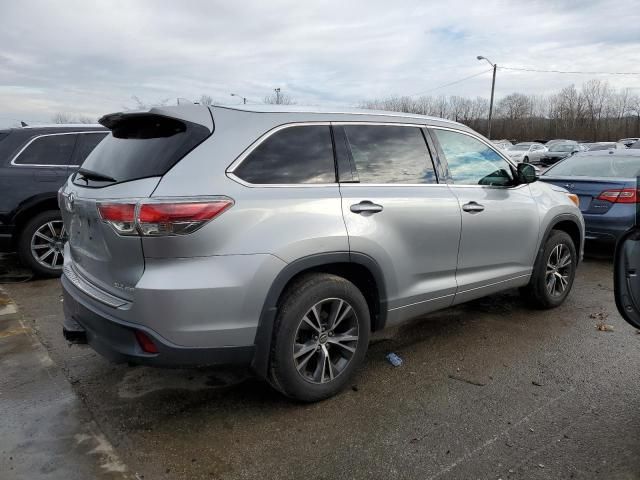 2016 Toyota Highlander XLE