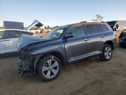 Toyota Highlander Vehiculos salvage en venta: 2012 Toyota Highlander Limited