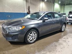 Salvage cars for sale at Woodhaven, MI auction: 2020 Ford Fusion SE