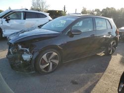 Salvage cars for sale at San Martin, CA auction: 2018 Volkswagen GTI S/SE