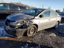 Nissan Sentra salvage cars for sale: 2016 Nissan Sentra S