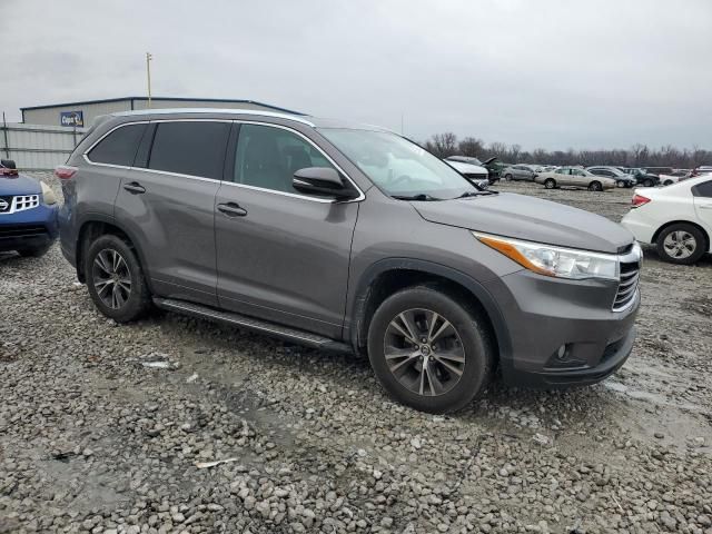 2016 Toyota Highlander XLE