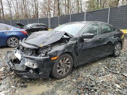 Salvage cars for sale at Waldorf, MD auction: 2018 Honda Civic EX