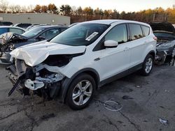 Salvage cars for sale at Exeter, RI auction: 2014 Ford Escape SE