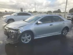 Salvage cars for sale at Miami, FL auction: 2012 Toyota Camry Base