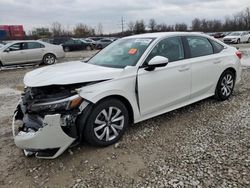 Salvage cars for sale at Columbus, OH auction: 2024 Honda Civic LX