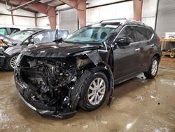 Salvage cars for sale at Lansing, MI auction: 2017 Nissan Rogue SV