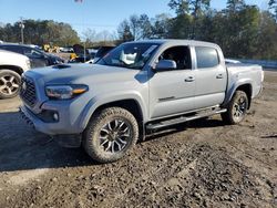 Salvage cars for sale at Greenwell Springs, LA auction: 2021 Toyota Tacoma Double Cab