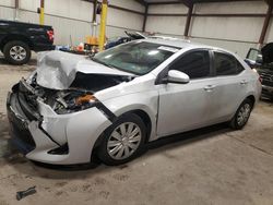 Salvage cars for sale at Pennsburg, PA auction: 2018 Toyota Corolla L