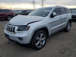 Salvage cars for sale at Elgin, IL auction: 2012 Jeep Grand Cherokee Laredo