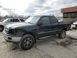 Salvage cars for sale at Fort Wayne, IN auction: 2002 Toyota Tundra Access Cab SR5