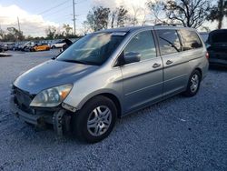 Salvage cars for sale at Riverview, FL auction: 2006 Honda Odyssey EXL