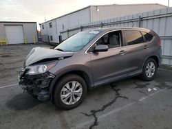 Salvage cars for sale at Vallejo, CA auction: 2012 Honda CR-V EX