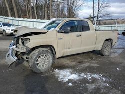 Salvage cars for sale at Center Rutland, VT auction: 2019 Toyota Tundra Double Cab SR