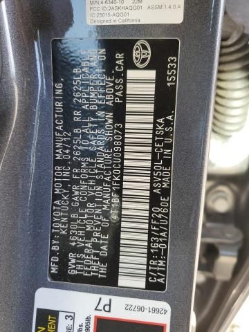 2012 Toyota Camry Base