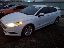 2018 Ford Fusion SE Hybrid en venta en Chicago Heights, IL