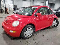 Volkswagen Vehiculos salvage en venta: 2001 Volkswagen New Beetle GLX