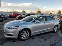 2013 Ford Fusion SE en venta en Littleton, CO